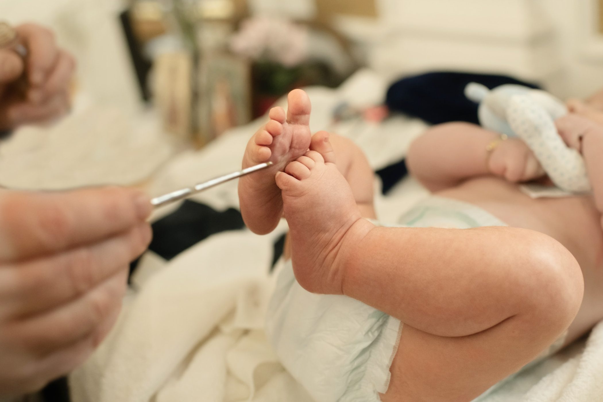 Anointing with oil in baptism